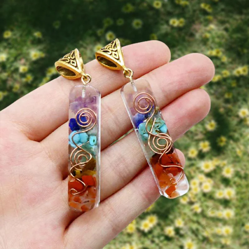 7 Chakra Orgone Pendant Necklace-Gift