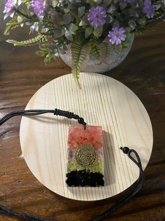 Orgonite Orgone Pendant Necklace EMF Protection